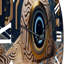 Oeil du temps, horloge murale rétro-93393526