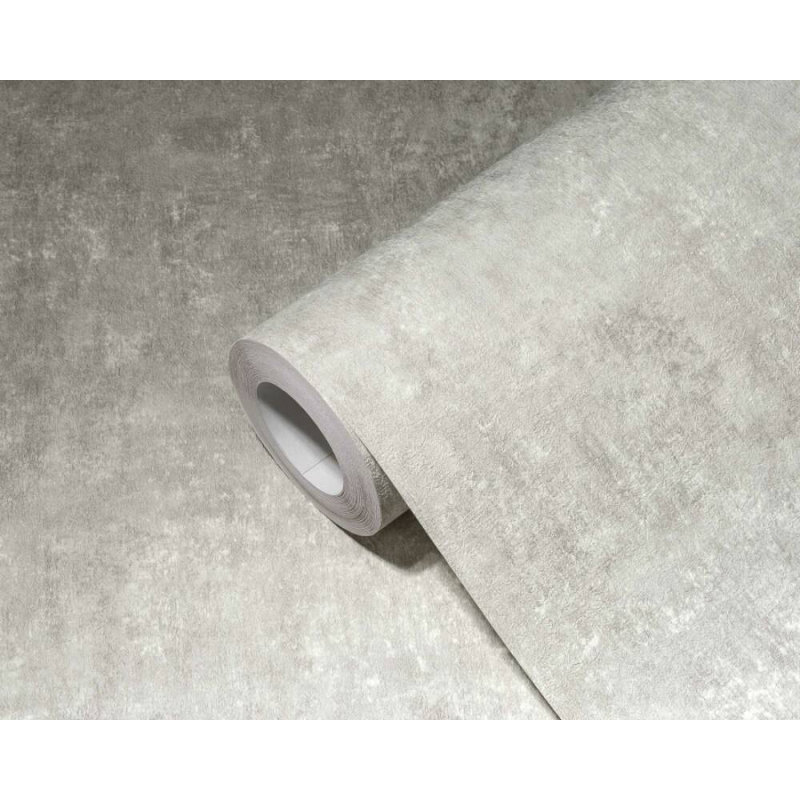 33' L x 21" W Wallpaper Roll, Light Grey