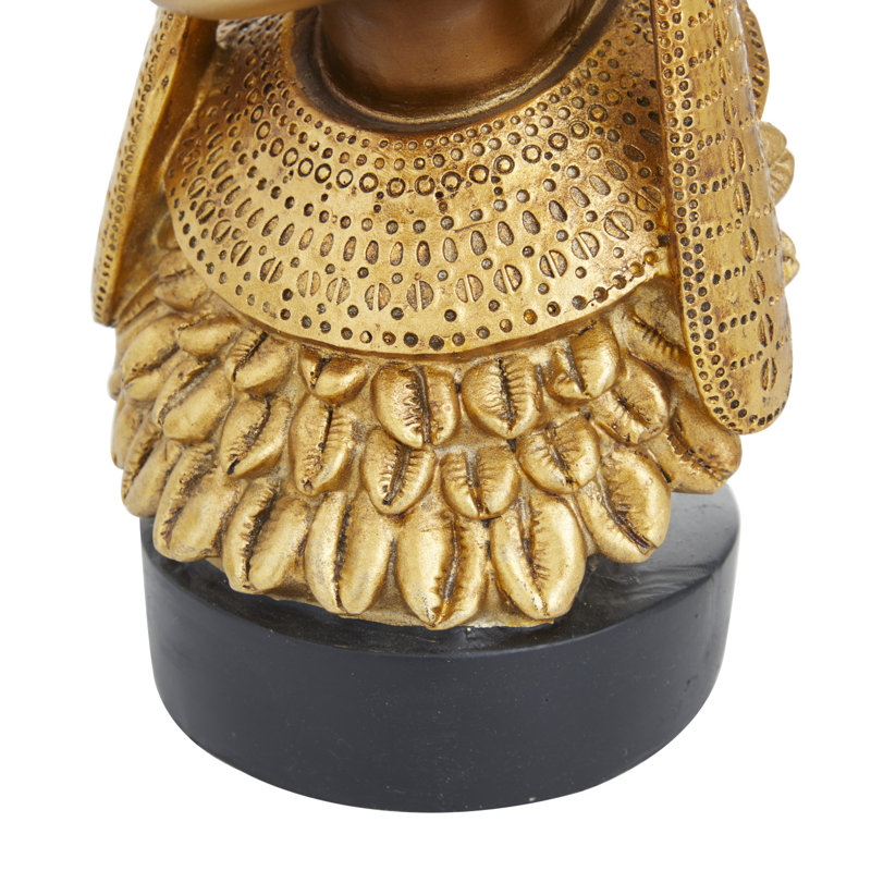 Ensemble de 2 figurines Eidson, Doré