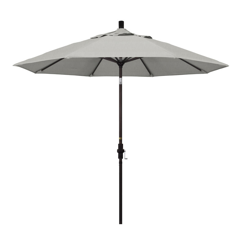 Parasol 9 'Market Sunbrella, Toile granit Sunbrella®