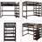 Gorgias Kids Twin Loft Bed-1187692161