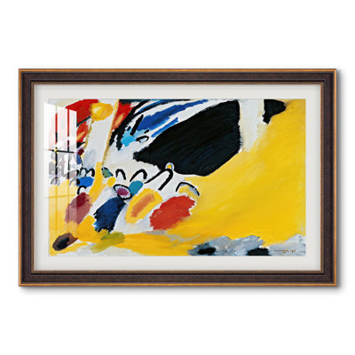 Impression III (Concert), 1911 - Wassily Kandinsky - Estampe encadrée sur mesure