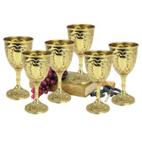 The King's Royal 8 oz. Brass Goblet