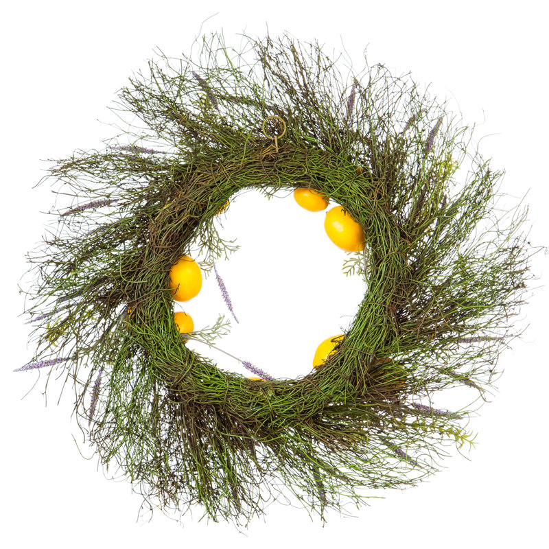 Faux Polyester 22'' Wreath