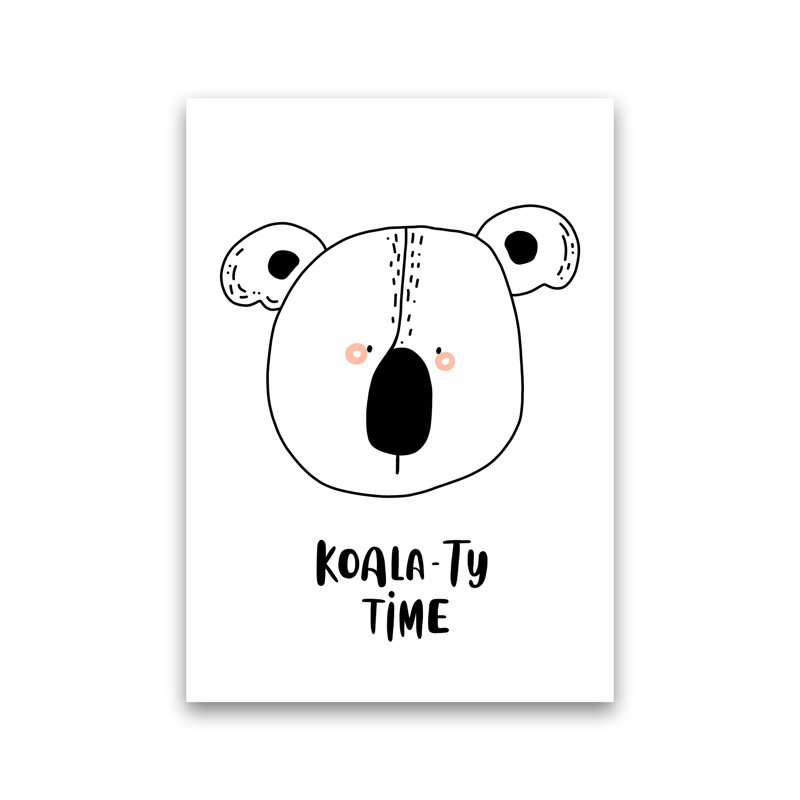 Koala by Miniofmine - Print, 30cm H x 21cm W x 1cm D, Unframed