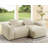 Rivant Faux Fur Corduroy Sectional-2109418664