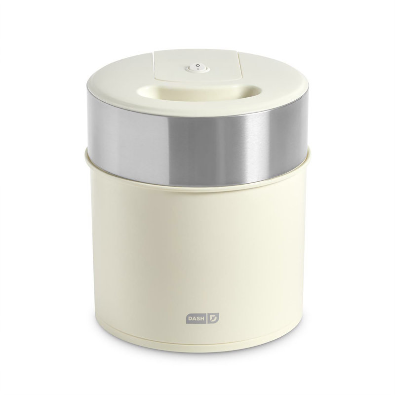 Dash Cream 2 qt Ice Cream Maker 9.2 in. H X 8.3 in. W X 8.3 in. L, Cream