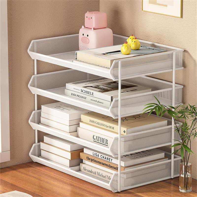 Organisateur de bureau Vani, Blanc