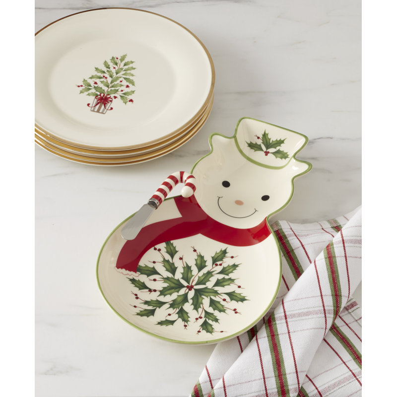 Holiday Tray with Spreader