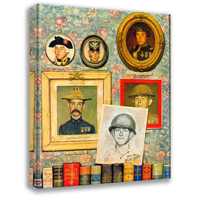 The Gillis Heritage by Norman Rockwell Gallery Wrapped Canvas