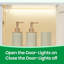 Armoire de rangement avec lumières Evadean-2120063502-2139812663