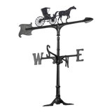 30" Country Doctor Weathervane in Black