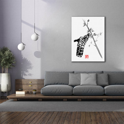 «Giraffe» par Pechane, art mural sur toile