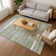 Premium Machine Washable Slesnick AMF1665 Stripes Rug