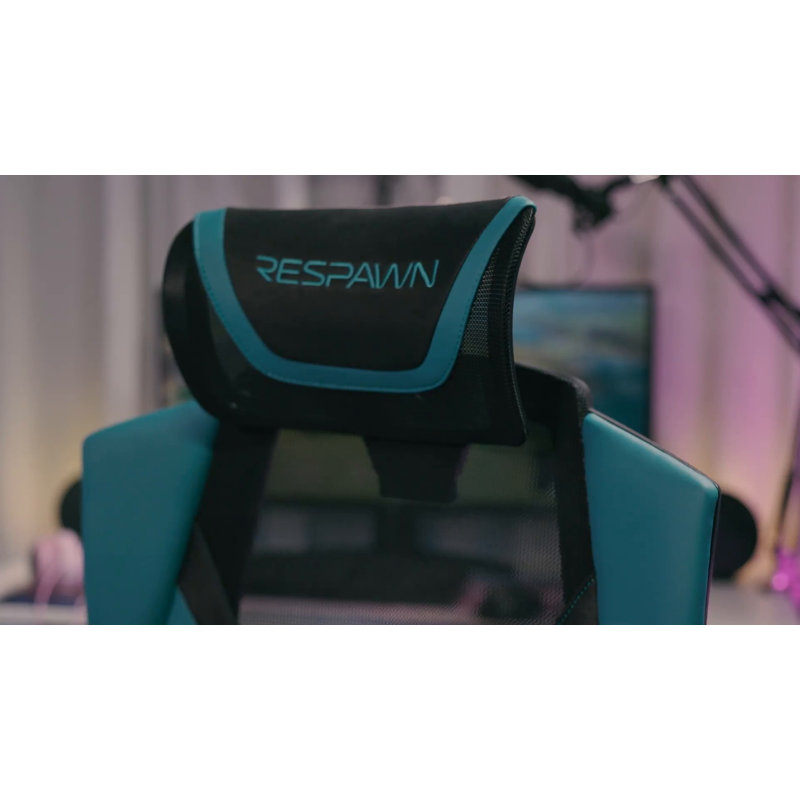 FaZe Pattern High-Back Ergonomic Gaming Chair with Strong Mesh & Lumbar Support