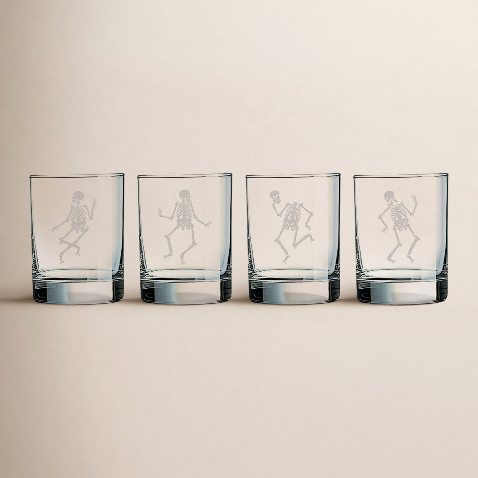 Ashtola Dance of the Dead Whiskey Glass
