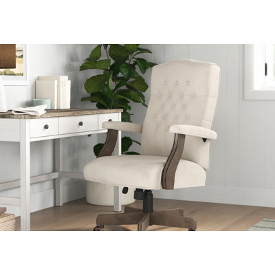 Kolar Marie Upholstered Adjustable Swivel Executive Chair
