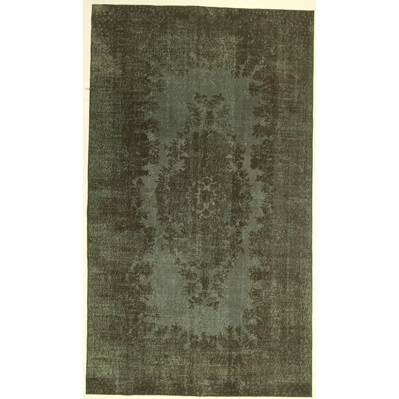 Handmade Cotton and Wool Abstract Area Rug