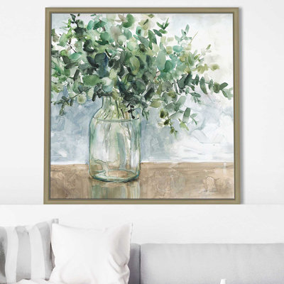 «Eucalyptus Bouquet (Square)» par Carol Robinson, reproduction