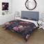 Floral Duvet Cover Set - Enchanted Dusk Moody Patterns-837049347