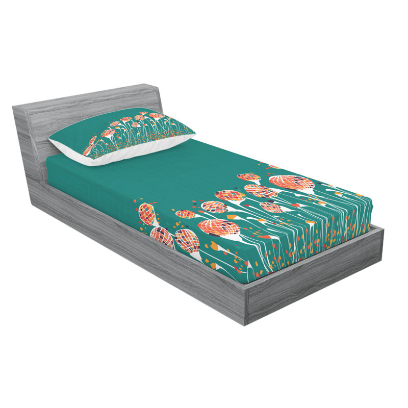 Microfiber Sheet Set, Twin XL Sheet Set with Fitted Sheet