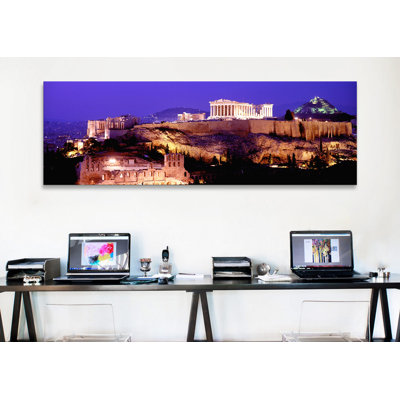 Acropole panoramique, Athènes, Grèce, reproduction de photo sur toile
