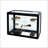 Tempered Glass Counter Top Display Showcase With Sliding Glass Door And Lock