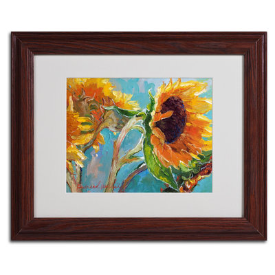 « sun 11 », reproduction d’art sur toile encadrée