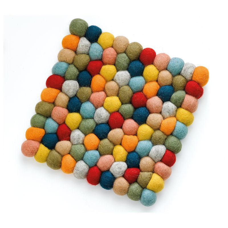 Colore Square Virgin Wool Trivet