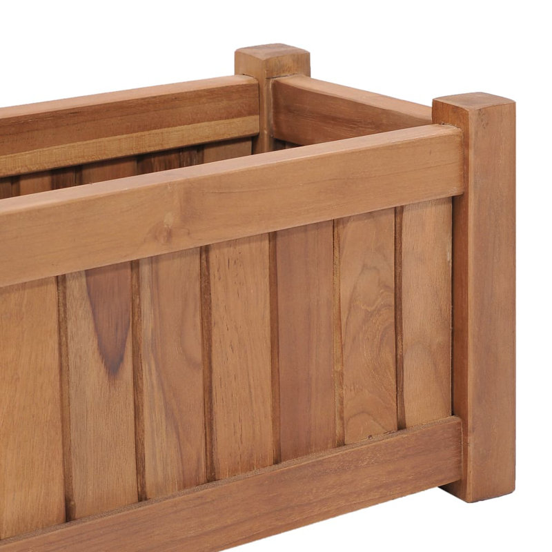Claudio Wood Raised Garden Bed, 25cm H x 50cm W x 25cm D