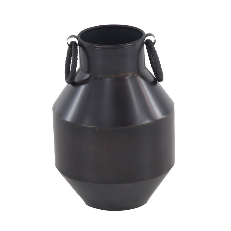 Vase de table Burketown, H 12 po x l 8 po x P 8 po