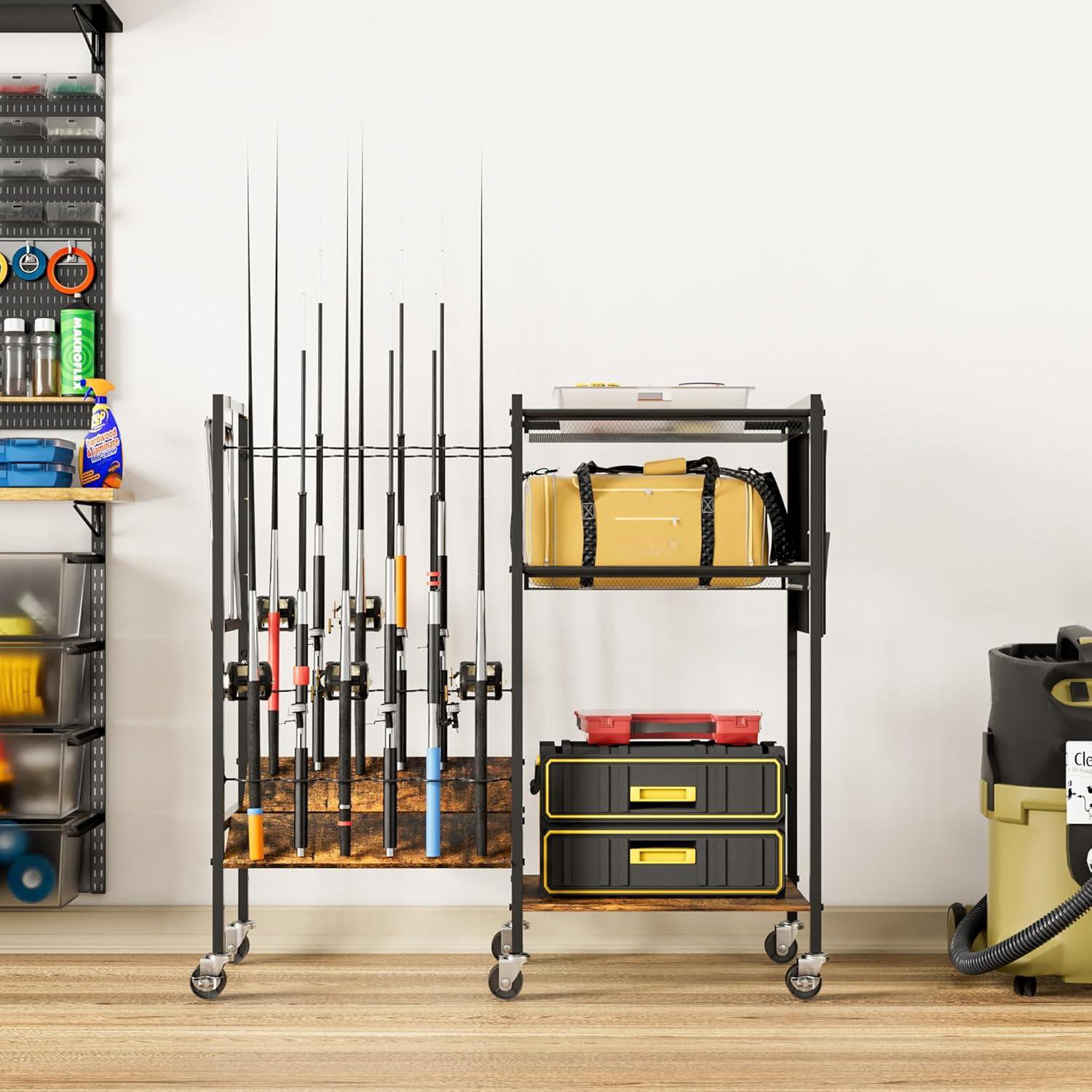 Rod Storage 360 Degree Rod Holder Fishing Ghosthorn S For Garage