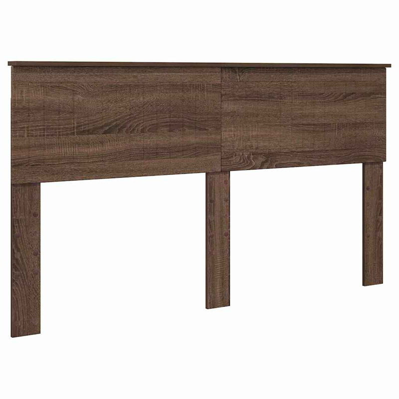 Headboard, Queen, Brown Oak