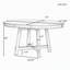 Table de salle à manger extensible Farmhouse-682464379