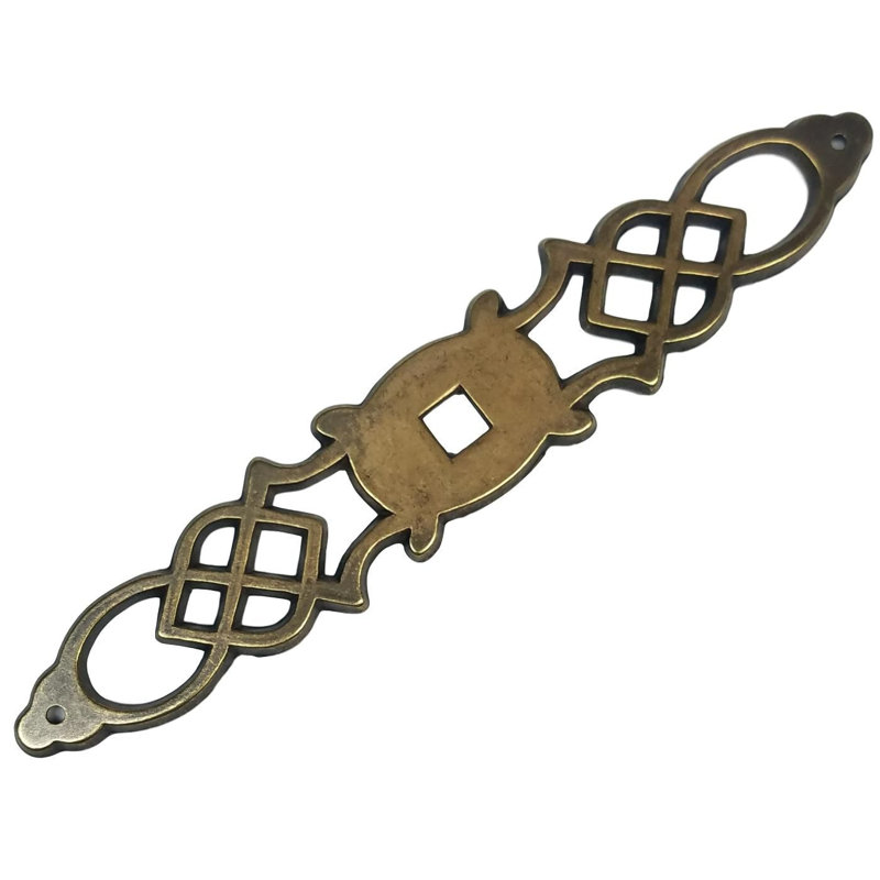 Poignée conique 5-1 / 16 "Nickel satiné