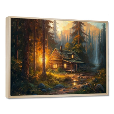 «Knutsford Forest Escape Cabin I», reproduction sur toile