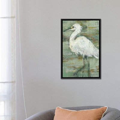 " Textured Heron I " by Jennifer Goldberger