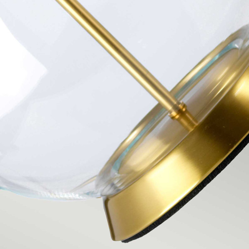 Ane Table Lamp, Aged Brass