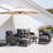 Defrates Outdoor Wicker Loveseat