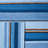 Georgeanna Hand Loomed Wool/Cotton Striped Rug in Blue-1544384376