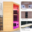 Sauna pentagonal canadien
