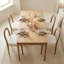 Kinfolk Rectangle Wooden Dining Table - 150cm-1335575938