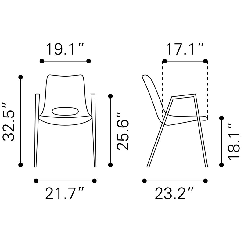Katherleen Dining Chair (Set Of 2), Beige