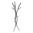 Coat Rack, Hall Tree, Free Standing, 11 Hooks, Entryway, 74"H, Bedroom, Metal, Contemporary, Modern-1806730420