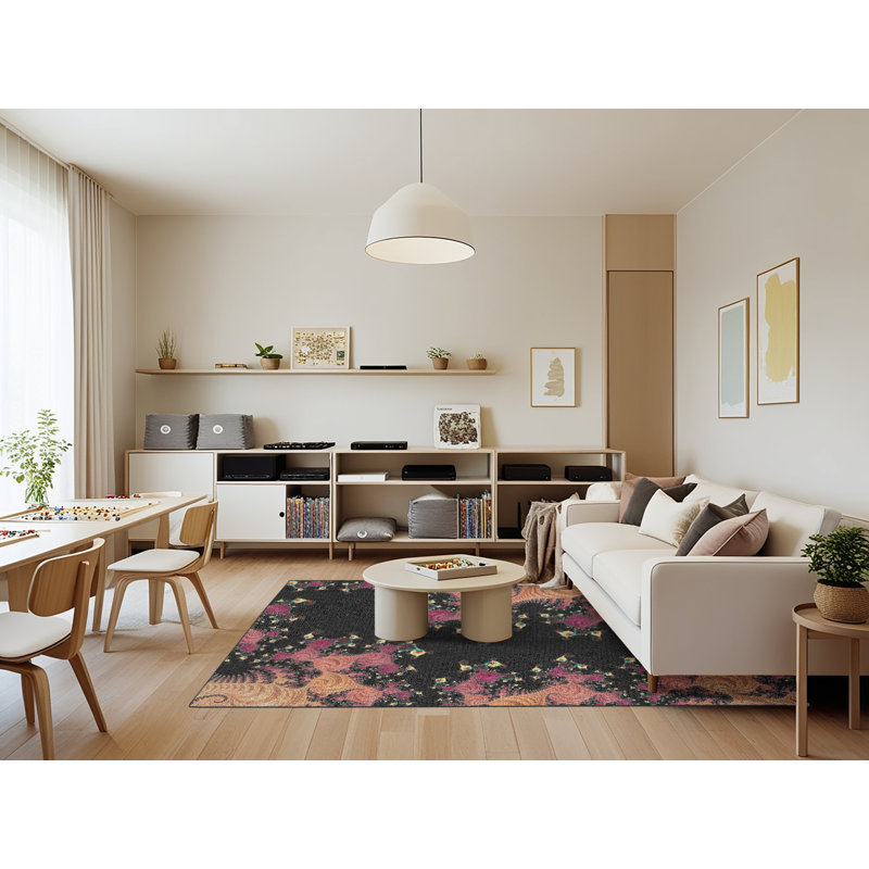 Tapis noir, Rectangle 7 pi x 9 pi