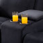 Fauteuil inclinable standard standard en velours de 65,5 po Pamfila
