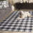 Genre 154 Hand Tufted Wool Pile Plaid Rug-1253017445