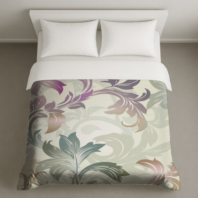 Floral Bedding Pattern Duvet Cover Art Deco