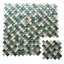 2" x 2.5" Glass Arabesque Mosaic Wall & Floor Tile-69762740