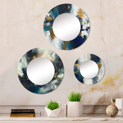 Eljin Metal Round Mirror